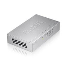 Zyxel GS-105B, 5-port 10/100/1000Mbps Gigabit Ethernet switch, desktop