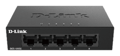 D-Link DGS-105GL Kovový 5-portový Gigabit stolní switch