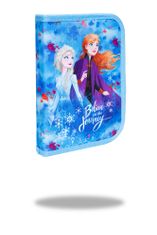 CoolPack Penál Clipper Frozen tmavě modrý rozkládací