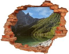 Wallmuralia Samolepící nálepka Morské oko Tatry 90x70 cm