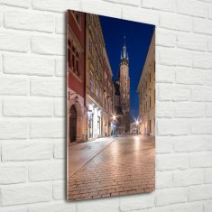 Wallmuralia Vertikální Foto obraz sklo tvrzené Krakov Polsko 50x100 cm 4 úchytky