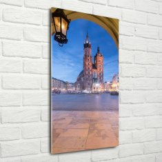 Wallmuralia Vertikální Foto obraz sklo tvrzené Krakov Polsko 50x100 cm 2 úchytky