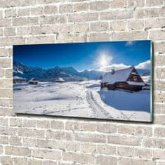 Wallmuralia Fotoobraz na skle Západní Tatry 100x50 cm 2 úchytky