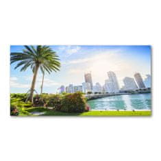 Wallmuralia Foto-obraz fotografie na skle Miami USA 100x50 cm 2 úchytky