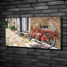 Wallmuralia Foto-obraz canvas do obýváku Červené kolo 100x50 cm