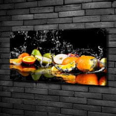 Wallmuralia Foto obraz canvas Ovoce a voda 100x50 cm