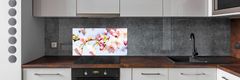 Wallmuralia Dekorační panel sklo Květy višně 100x50 cm