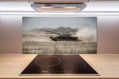 Wallmuralia Panel do kuchyně Tank na poušti 100x50 cm