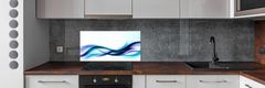 Wallmuralia Panel do kuchyně Abstrakce vlny 100x50 cm