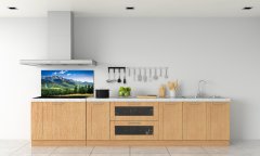 Wallmuralia Panel do kuchyně Skokanský můstek Tatry 100x50 cm