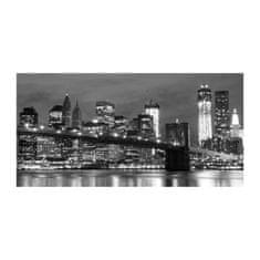 Wallmuralia Foto obraz fotografie na skle Manhattan New York 100x70 cm 4 úchytky