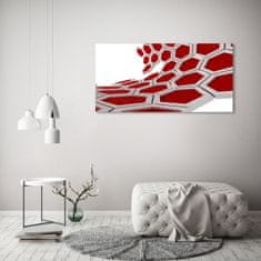 Wallmuralia Foto obraz skleněný horizontální Abstrakce 3D 125x50 cm 4 úchytky