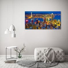 Wallmuralia Foto obraz canvas Noční Hongkong 120x60 cm