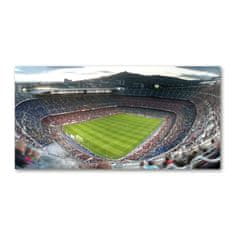 Wallmuralia Foto-obraz fotografie na skle Barcelona stadion 100x70 cm 2 úchytky