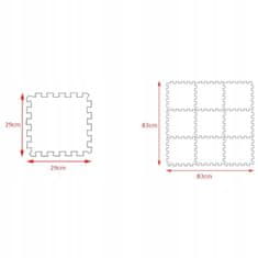 Luxma PĚNOVÉ PUZZLE EVA MAT 10 KS ČÍSLA CB-102