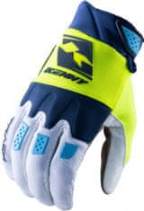 Kenny rukavice TRACK 23 navy/neon žluto-modro-bílé 12