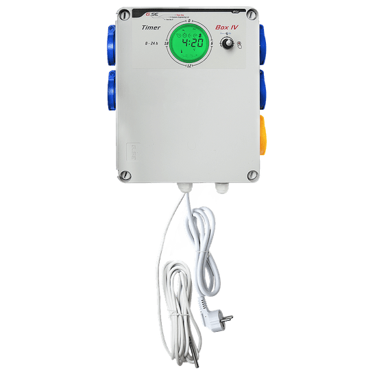 GSE GSE Timer Box IV 4x600W + topení 2x300W