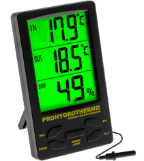 Garden High Pro Digitální Thermo – Hygro metr PRO se sondou