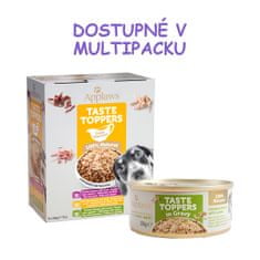 Applaws konzerva Dog Taste Toppers Gravy Kuře s jehněčím 156g