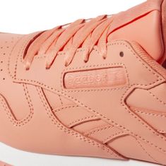 Reebok Dámské tenisky CL LEATHER 4 Broskvová / Bílá