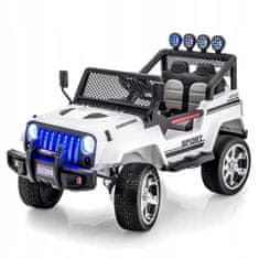 Moje Auto MEGA JEEP SUNSHINE, 4X4, 2X12V, POMALÝ START /