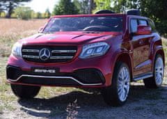 Moje Auto MERCEDES GLS 63, 4 MOTORY, 2X12V, MĚKKÉ KOLO,