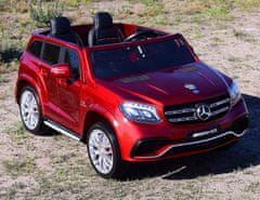 Moje Auto MERCEDES GLS 63, 4 MOTORY, 2X12V, MĚKKÉ KOLO,