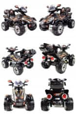 Moje Auto VÍTĚZ QUAD 4 RYCHLOSTNÍ, 2 SILNÉ 2 MOTORY + PILOT / PB-9