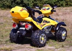 Moje Auto VÍTĚZ QUAD 4 RYCHLOSTNÍ, 2 SILNÉ 2 MOTORY + PILOT / PB-9