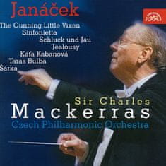 Česká filharmonie, Mackerras Charles: Suita z Lišky Bystroušky, Sinfonietta, Schluck und Jau, Žárlivost, Taras Bulba (2x CD)