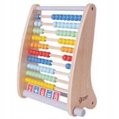 Classic world Dřevěný Abacus s matematickými operacemi Cl