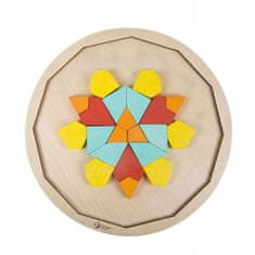 Classic world KLASICKÝ SVĚT Montessori loga Tangram mozaika