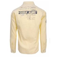 Dstreet Pánská košile TEAM žlutá dx2293 M