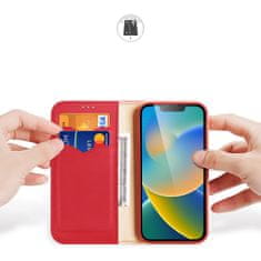 Dux Ducis Hivo kožené pouzdro na iPhone 14 PLUS 6.7" Red