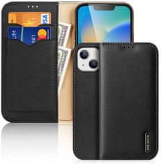 Dux Ducis Hivo kožené pouzdro na iPhone 14 PLUS 6.7" Black