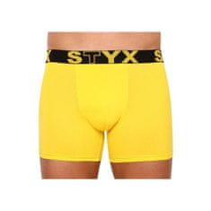 Styx 3PACK pánské boxerky long sportovní guma vícebarevné (U9696863) - velikost XL