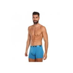 Styx 3PACK pánské boxerky long sportovní guma vícebarevné (U9696863) - velikost XL