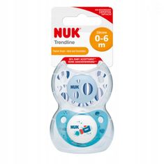 Nuk Dudlík sil. 0-6 adore trendline b / u 2 ks