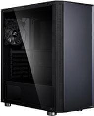 Zalman case miditower R2 black, E-ATX/mATX/ATX, průhledný bok, bez zdroje, USB3.0, černá