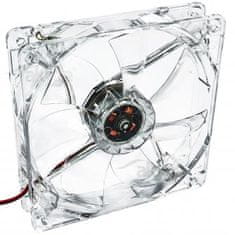 Akyga Ventilátor 12cm LED zelený