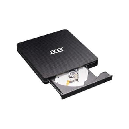 Acer Portable DVD Writer USB-C | Read: 24X/ DVD-ROM Read: 8X | Burn speed: CD-R: 24X CD-RW: 16X,DVD-R,8X,DVD-RW 6X