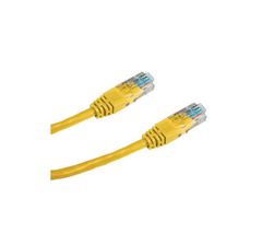 DATACOM patch cord UTP cat5e 2M žlutý