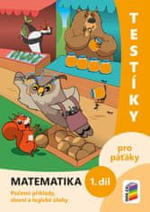 Testíky pro páťáky – matematika, 1. díl (barevný pracovní sešit)