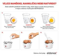 Eldonex vařič vajec EggMaster, BÍLÝ