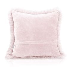 FLHF Dekorační povlak na polštář Dokka powder pink smooth modern 45x45 AmeliaHome