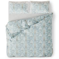 FLHF Vánoční povlečení s potiskem Snuggy mint 200x220+80x80*2 AmeliaHome