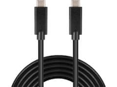 PremiumCord kabel USB-C (USB 3.2 generation 2x2, 3A, 20Gbit/s) 0,5m