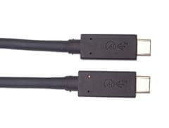 USB4 40Gbps 8K@60Hz kabel Thunderbolt 3 certifikovaný USB-IF 1m