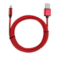 Cable USB - USB C 1.5 m ruby