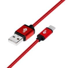 Cable USB - USB C 1.5 m ruby